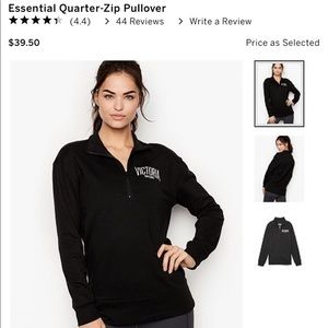 Victoria’s Secret sport half zip
